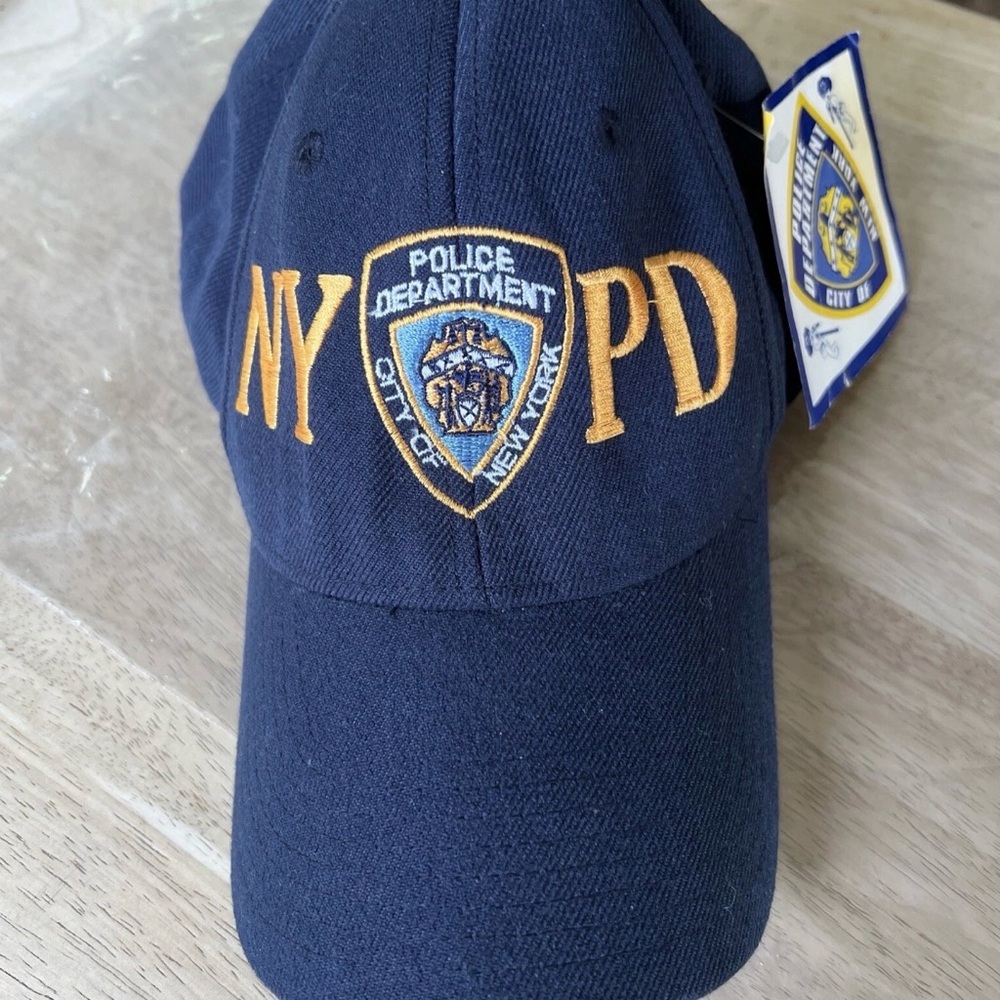 NYPD  Adjustable Hook & Loop Adult OSFA Baseball Cap